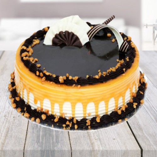 Caramel Chocolate Cake Delivery in Delhi