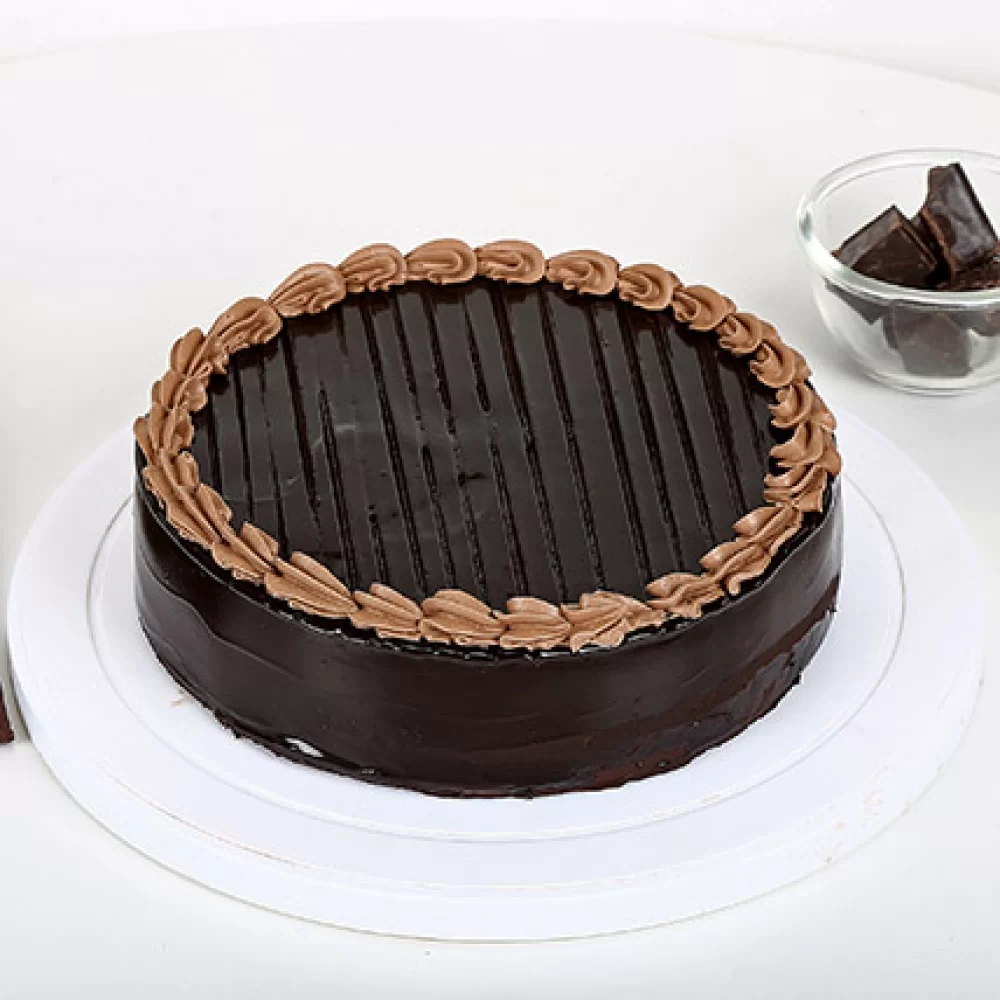Chocolate Truffle square black | Cake Delivery in Kollam | Cakes