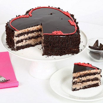 Fabulous Heart Chocolate Cake