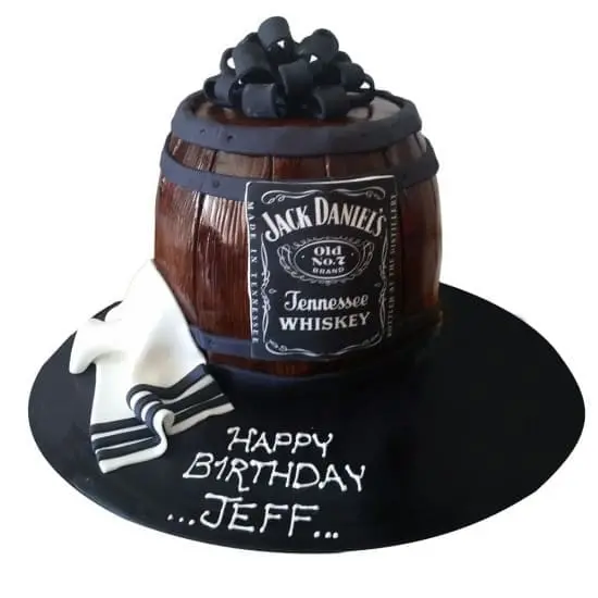 Designer Cake- Jack Daniel Cake Design (24 hrs advance notice required –  LFB Foods