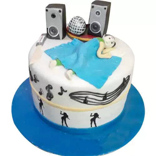 Music theme cake