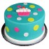 Cupcake Theme Fondant Cake
