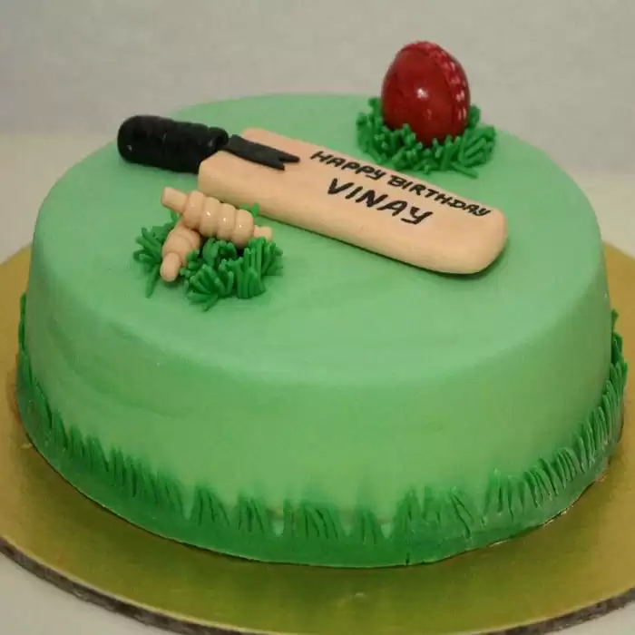 Just Cake It - Cricket ball & bat theme cake for a... | Facebook