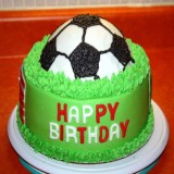 Soccer Theme Designer Cake