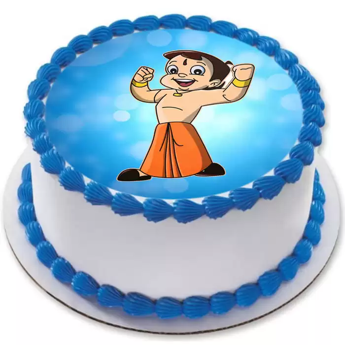 Chhota Bheem Photo cakes for Kids Birthday Parties