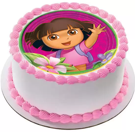CRT010 - Dora Cake | Theme Cake | Cake Delivery in Bhubaneswar – Order  Online Birthday Cakes | Cakes on Hand