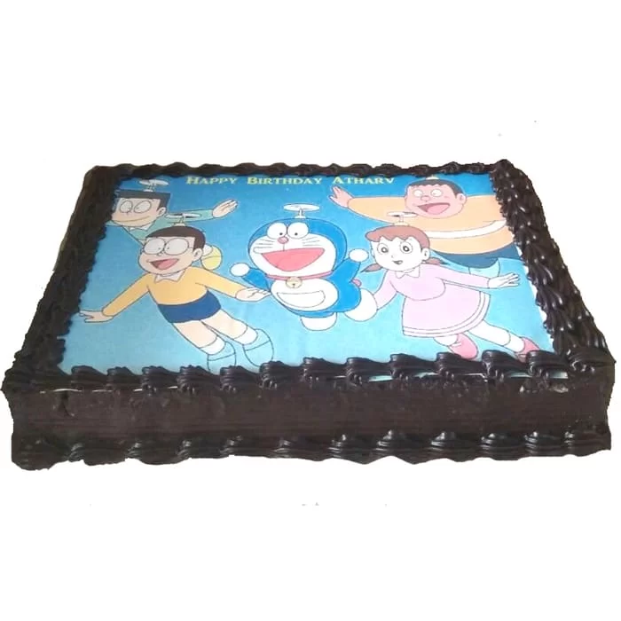 2 Tier Doraemon Cake - ECakeZone