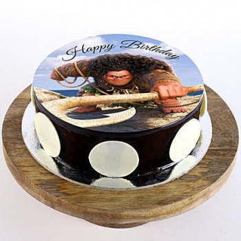 Maui Chocolate Photo Cake