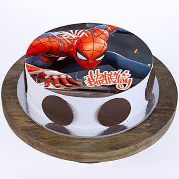 Spiderman Pineapple Cake