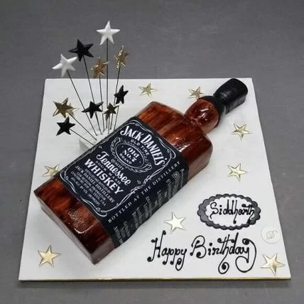 Johnie Walker Whiskey Cake