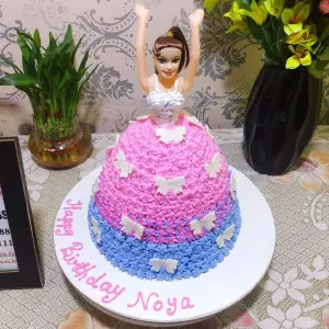 Pink 6 Pcs Barbie Cake Topper, For Birthday Parties, Packaging Type: Packet  at Rs 25/packet in New Delhi