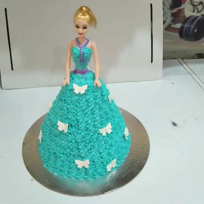 Order Barbie Theme Fancy Cake Online in Mumbai, Navi Mumbai, Thane – Merak  Cakes