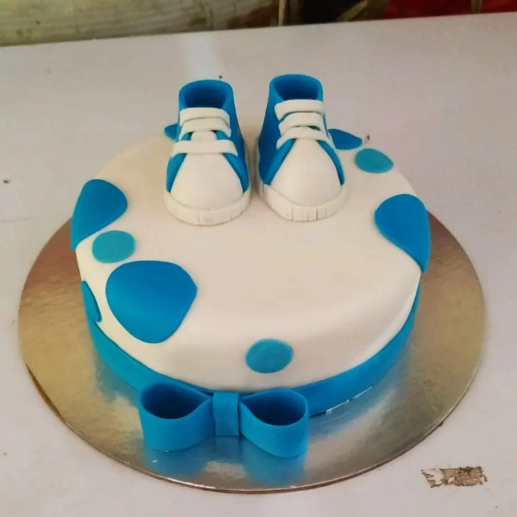 Air Jordan Cake Design - Nike Shoe | Sestra's Kitchen