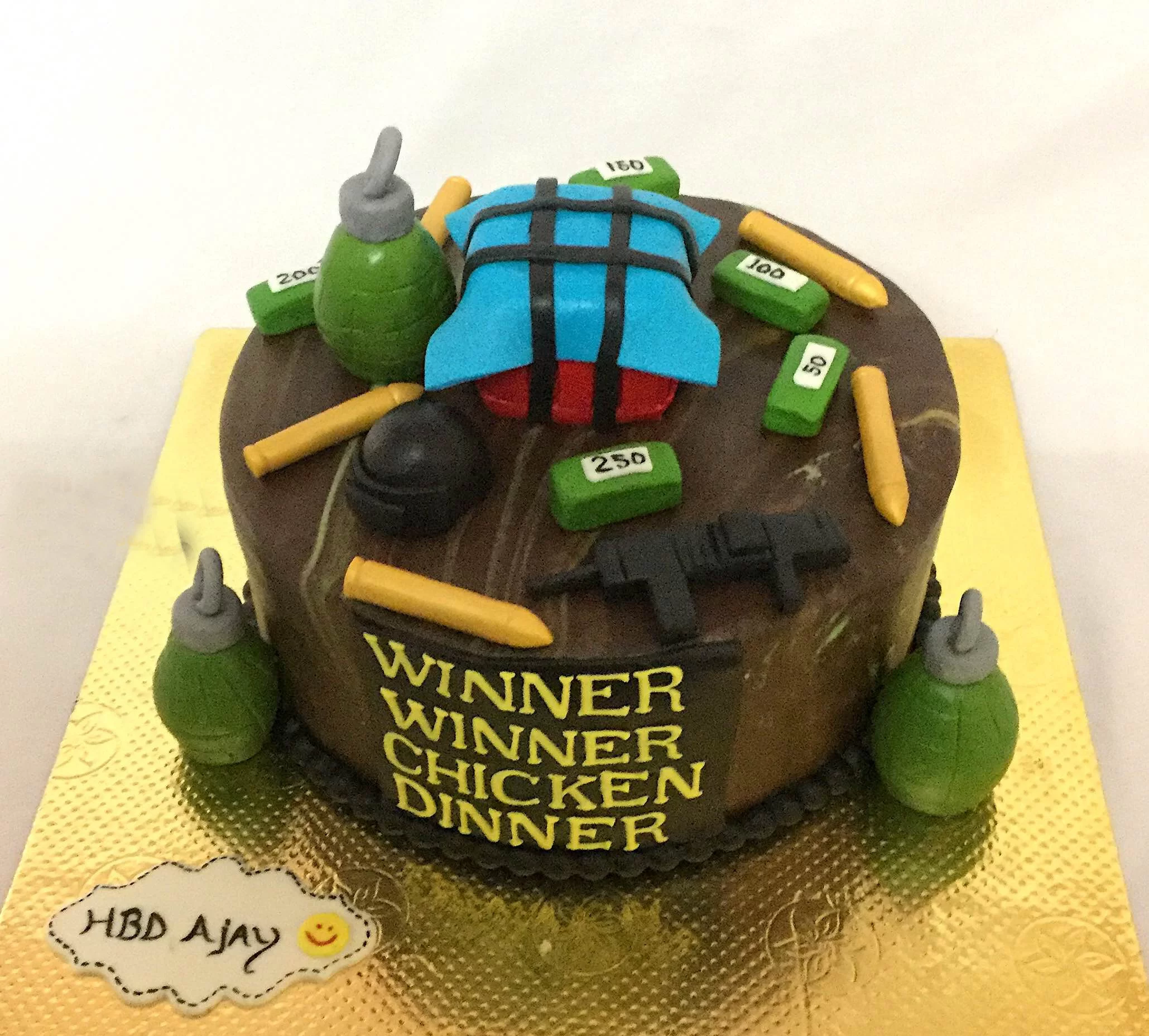 pubg cake to my Brother birthday - Samsung Members