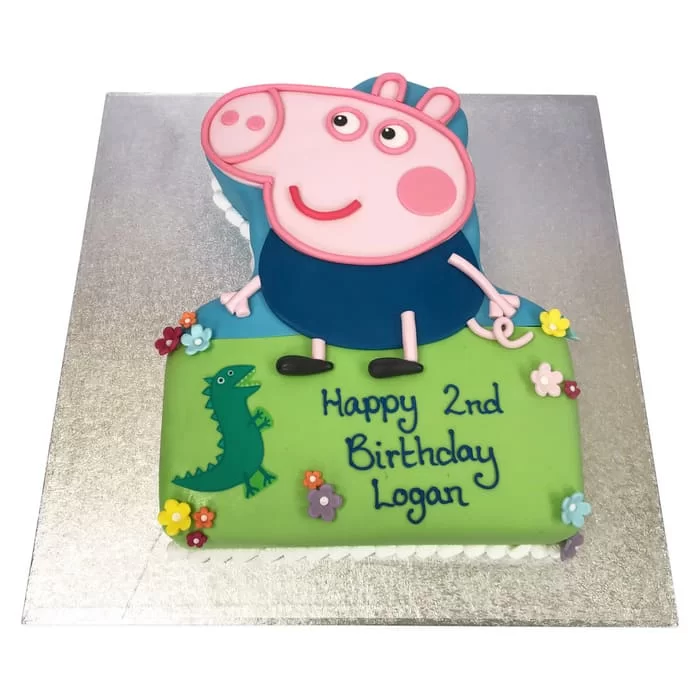 Share 82+ peppa pig birthday party cake - in.daotaonec