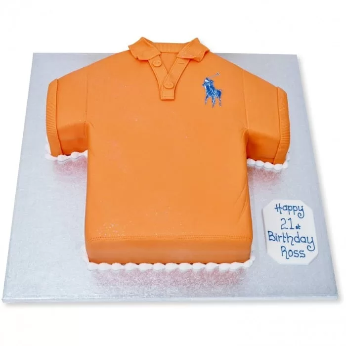 POLO SHIRT CAKE | Torta Maglietta | How to make a T-SHIRT CAKE | Cake  designs for men - YouTube