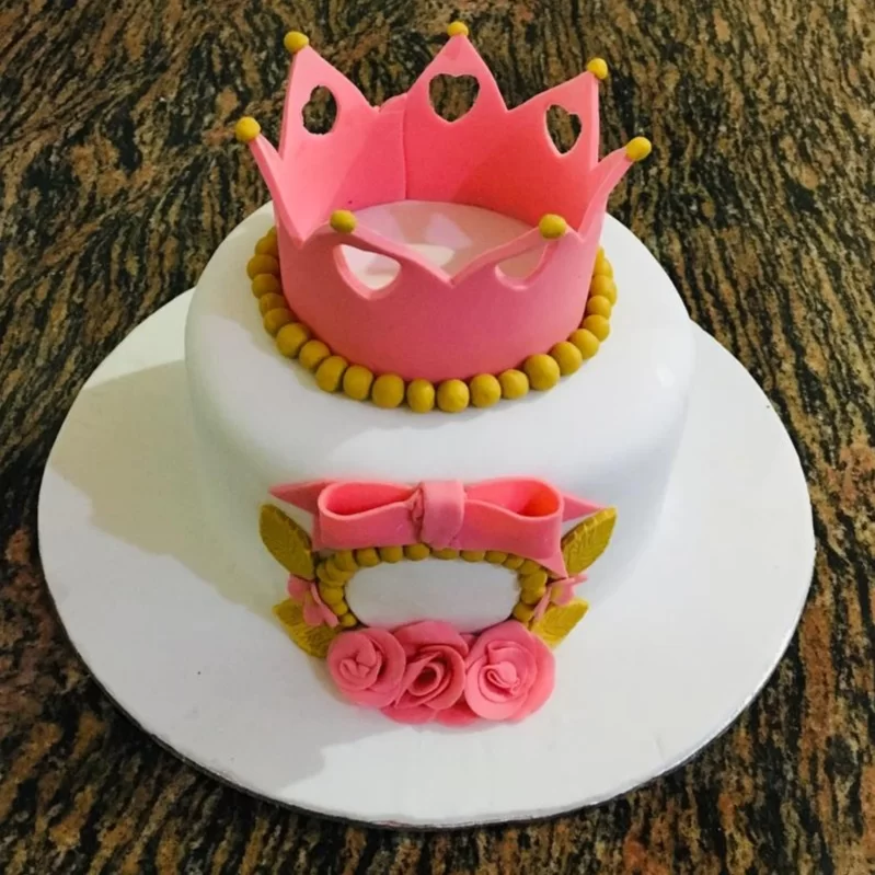 Efavormart Rose Gold Metal Princess Crown Cake Topper Birthday Cake Wedding  Decoration For Wedding Birthday Party Special Event - Walmart.com