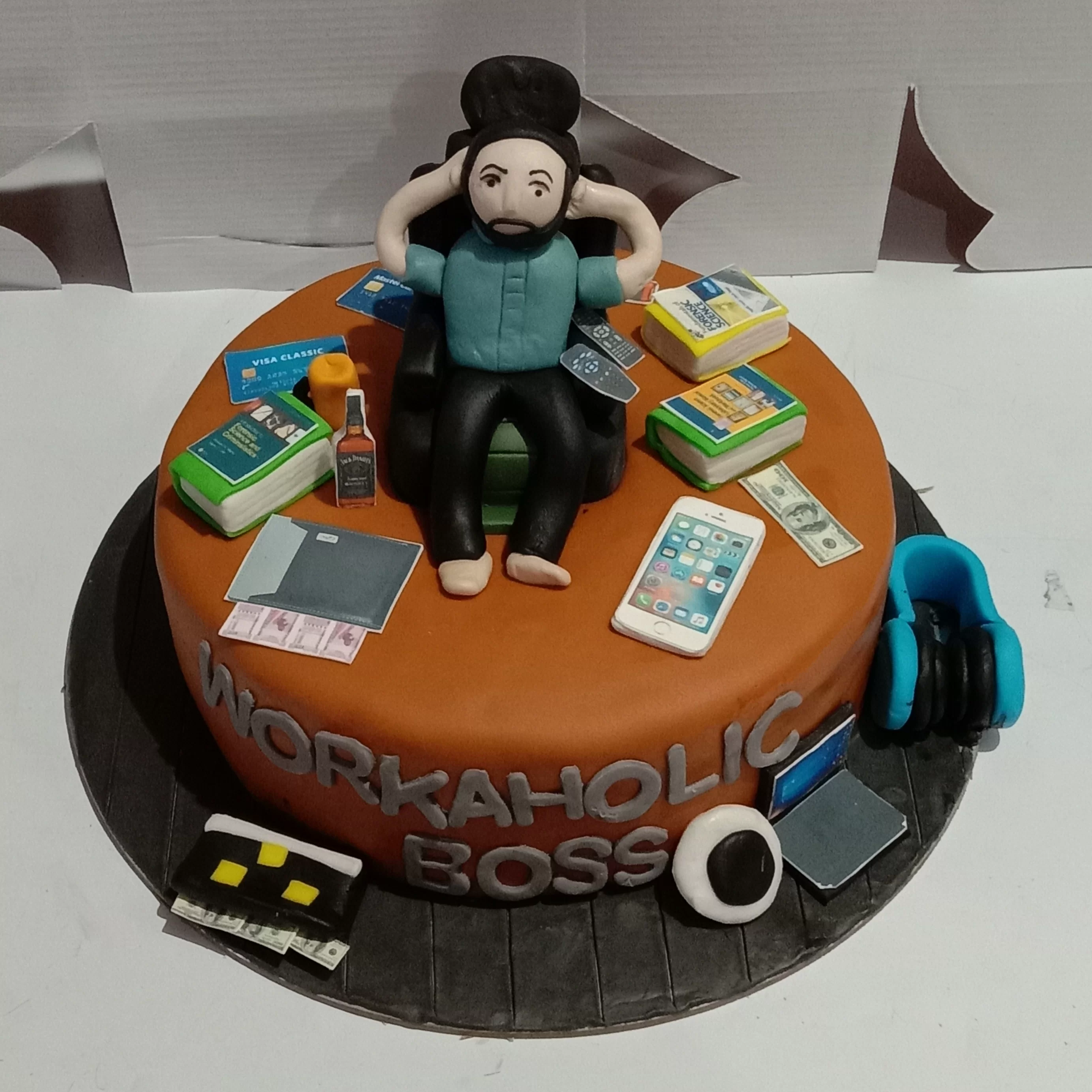 Workaholic Cake | Azlin Ali cakefrosting@gmail.com | Flickr