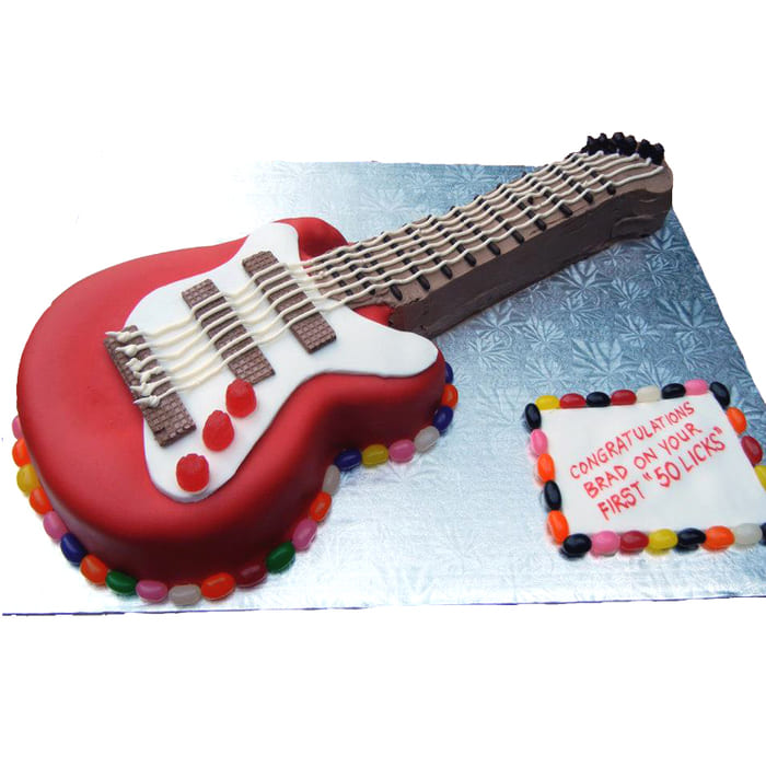 Guitar Music 吉他音乐蛋糕 | Baker Yin