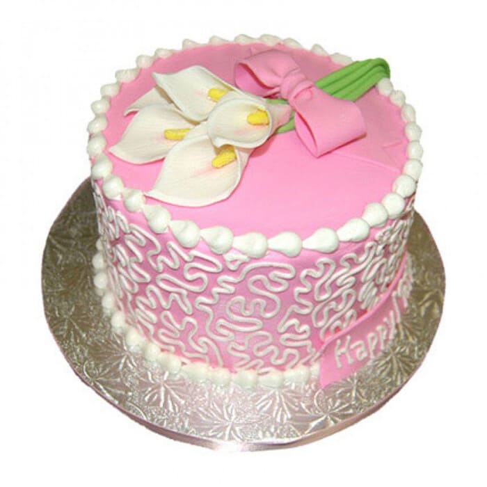 Lily Pulitzer Rose Cake - Hayley Cakes and Cookies Hayley Cakes and Cookies