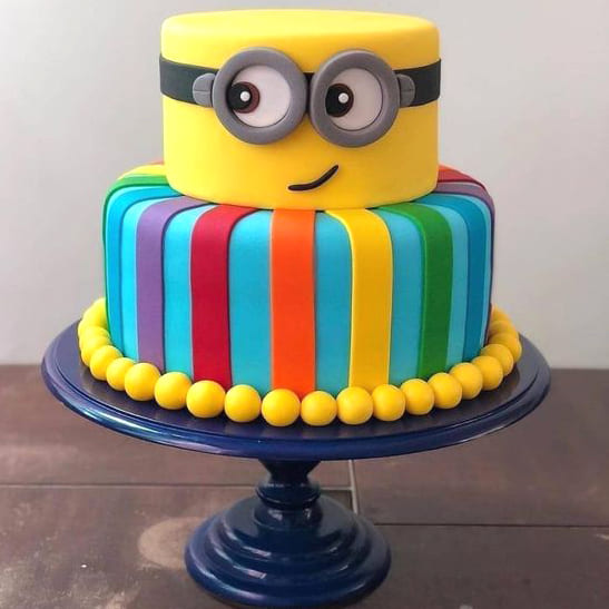 Minions | Minion birthday cake, Minion cake, Boy birthday cake