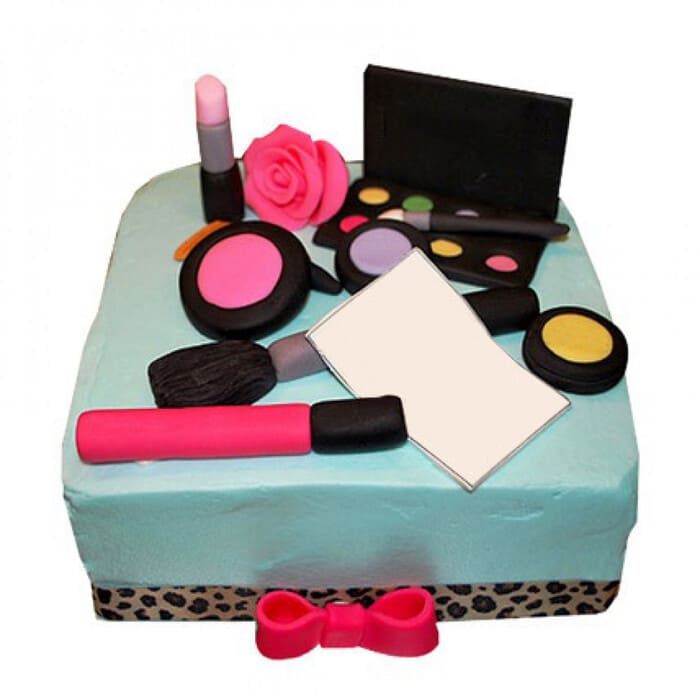 Simple Makeup Cake Design||Makeup Birthday Cake Ideas|Makeup Cake|How To  Make Cake|cake decorating 🔥 - YouTube