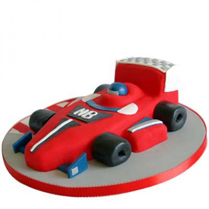 Cars Lightning McQueen Cake | This is my first 3D fondant ca… | Flickr