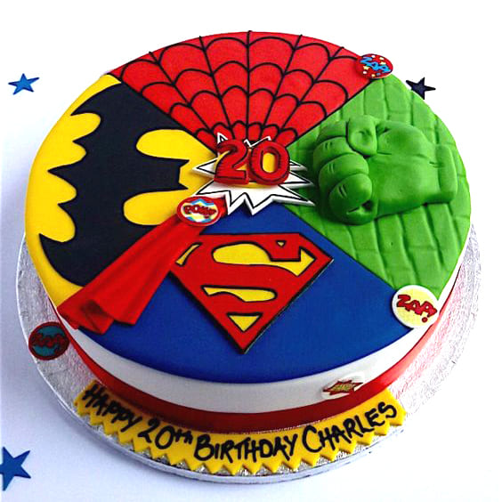 Avengers Theme Cake | Avengers Theme Birthday Cake for kids