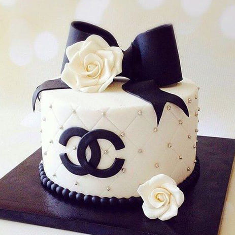 Coco Chanel cake 1