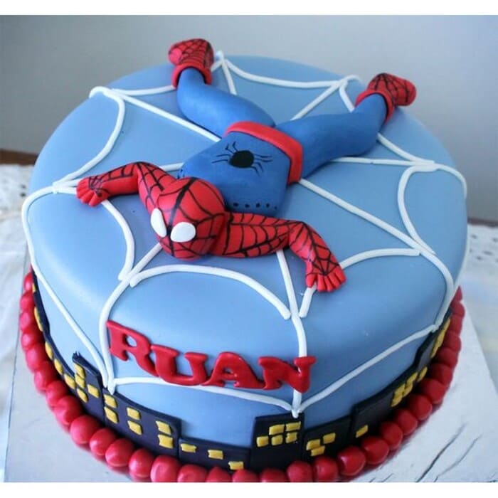 Easy DIY Spiderman Cake You Can Do At Home! - DIY Party Central