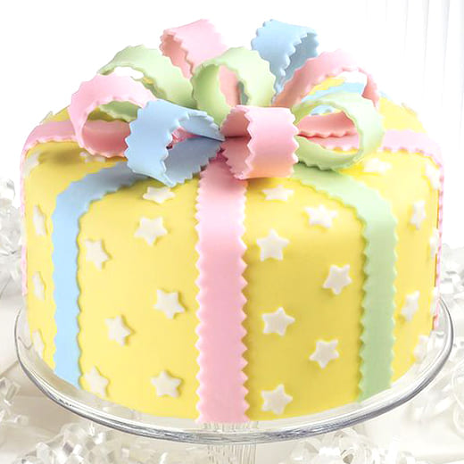 Yellow Birthday Cake with Chocolate Buttercream - The Cake Chica