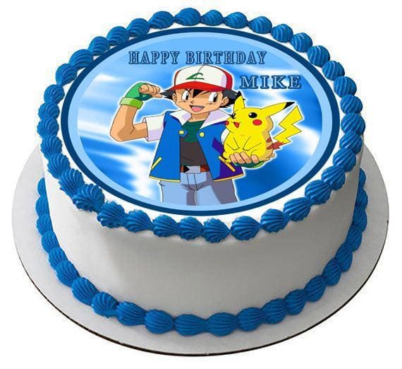 Buy Choco Red Velvet Birthday Pikachu Cake-Cutey Pikachu Birthday Cake