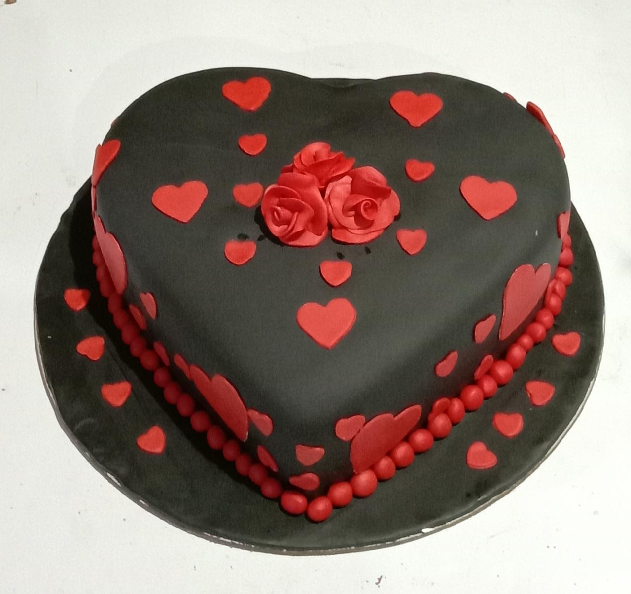 Vintage Heart Cake (includes handwritten in icing message) – Indulging  Pleasures
