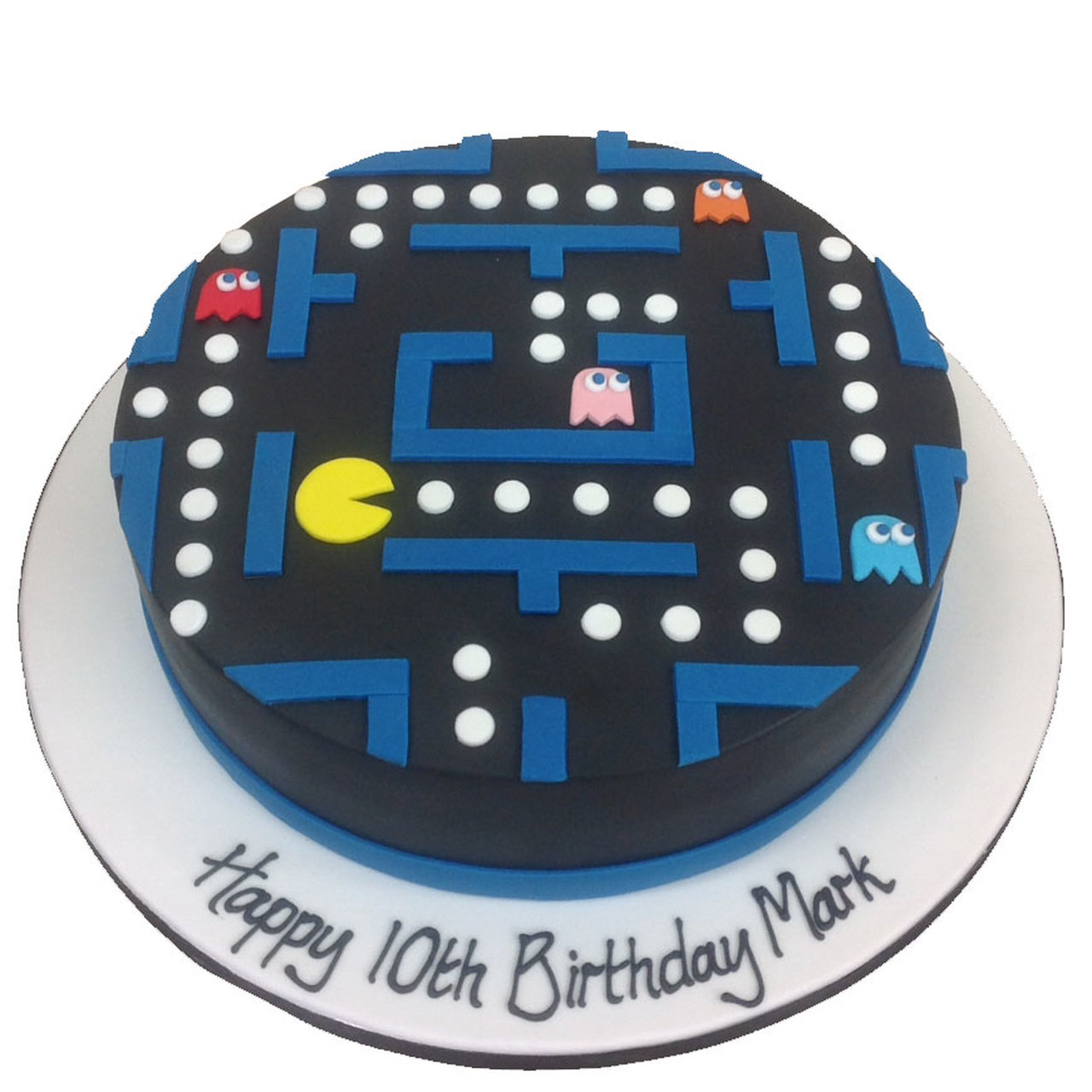 PacMan Cake | Pac man cake, Pac man party, Cupcake cakes