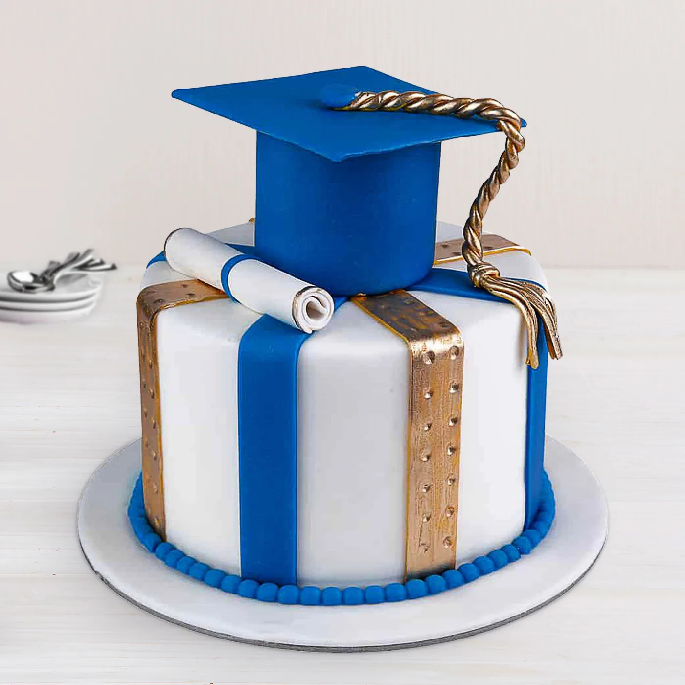 Graduation Cake 13 - Pastries by Randolph