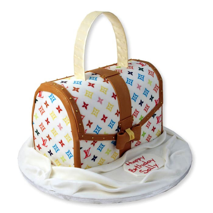 Louis Vuitton Bag Fondant Cake Delivery in Delhi NCR - ₹4,499.00 Cake  Express