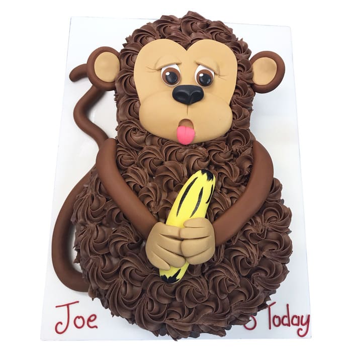 How to make a monkey cake - Toby Goes Bananas