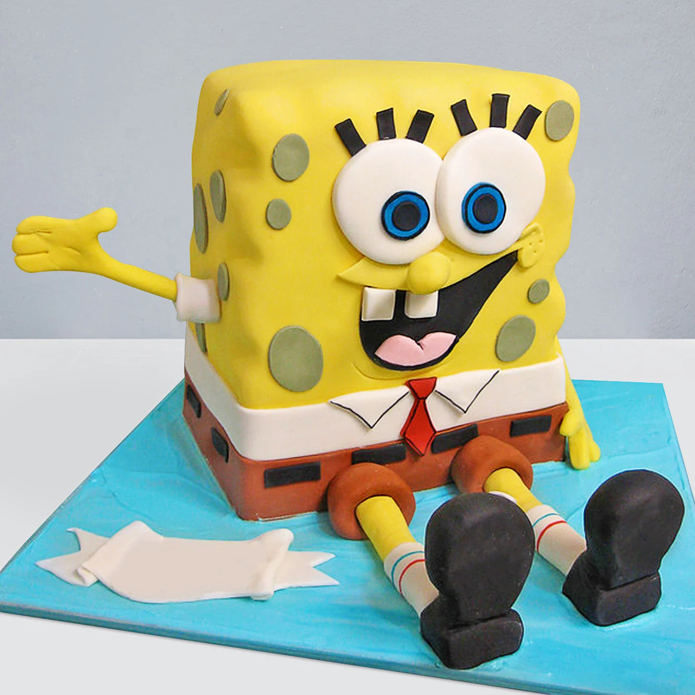 Spongebob Cake for a Birthday