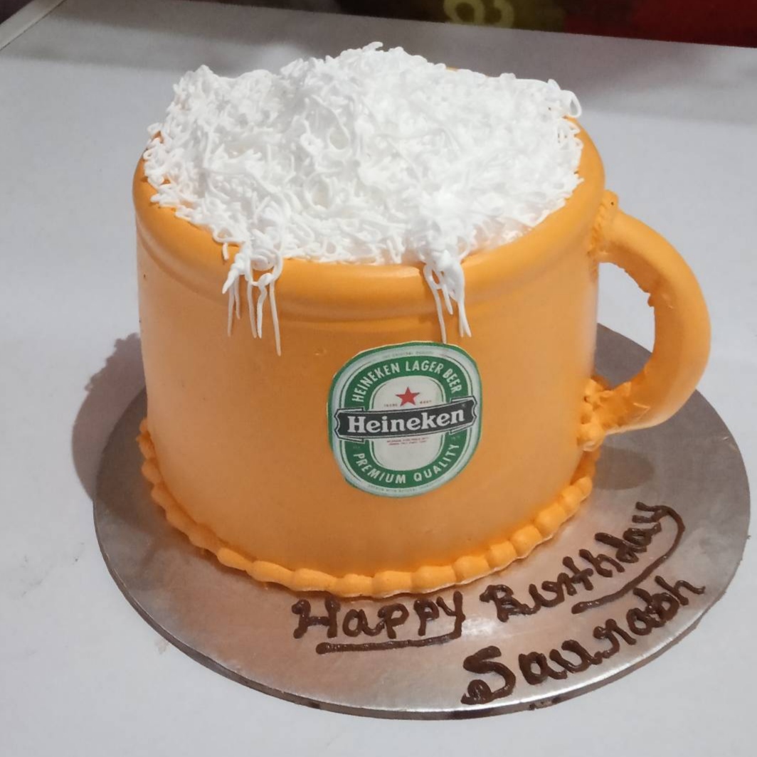Order Beer Mug Cake 1 Kg Online at Best Price, Free Delivery|IGP Cakes
