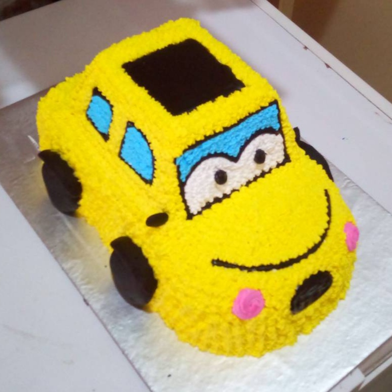 Cars Birthday Cake | Easy-To-Make Kids Birthday Cake
